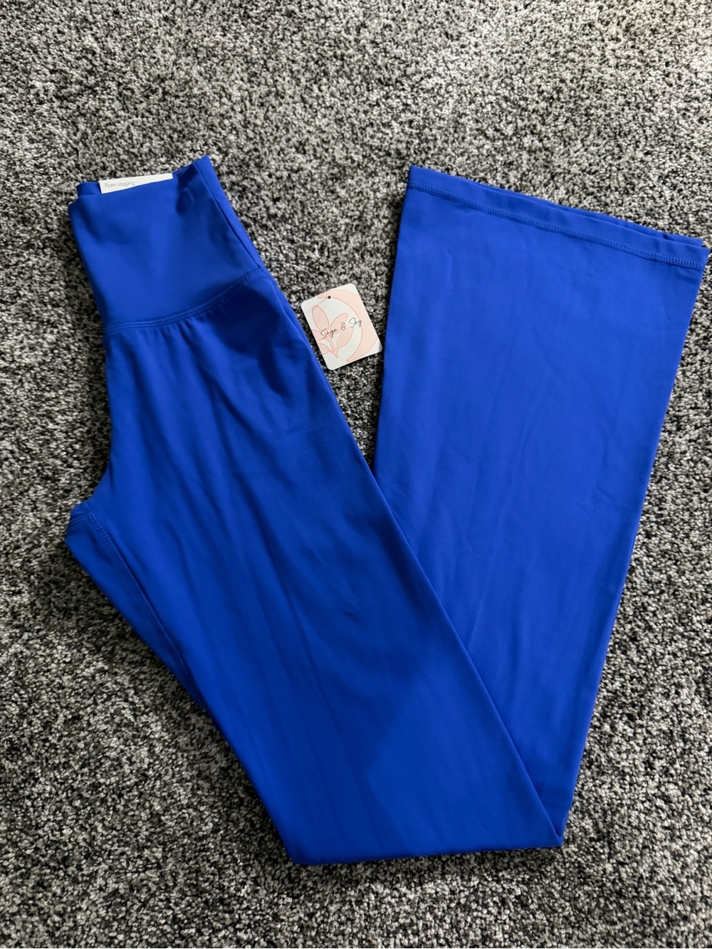 Sage & Sky blue flare leggings - XS  #flare #activewear